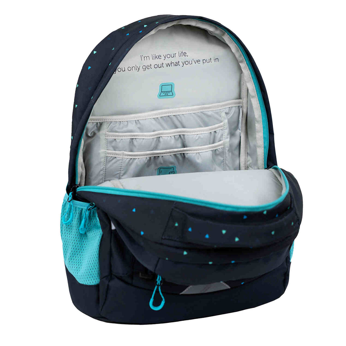 Wave Infinity Move Dots Aurora Schulrucksack Set 5 tlg.