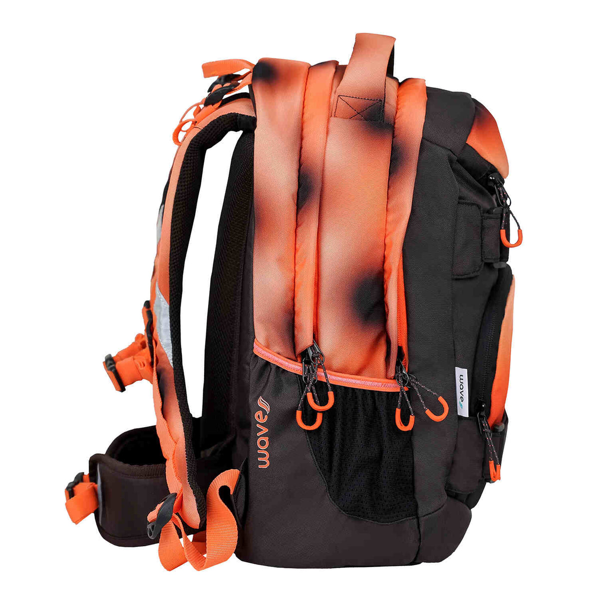 Wave Infinity Move Gradient Blooms Schulrucksack Set 3 tlg.
