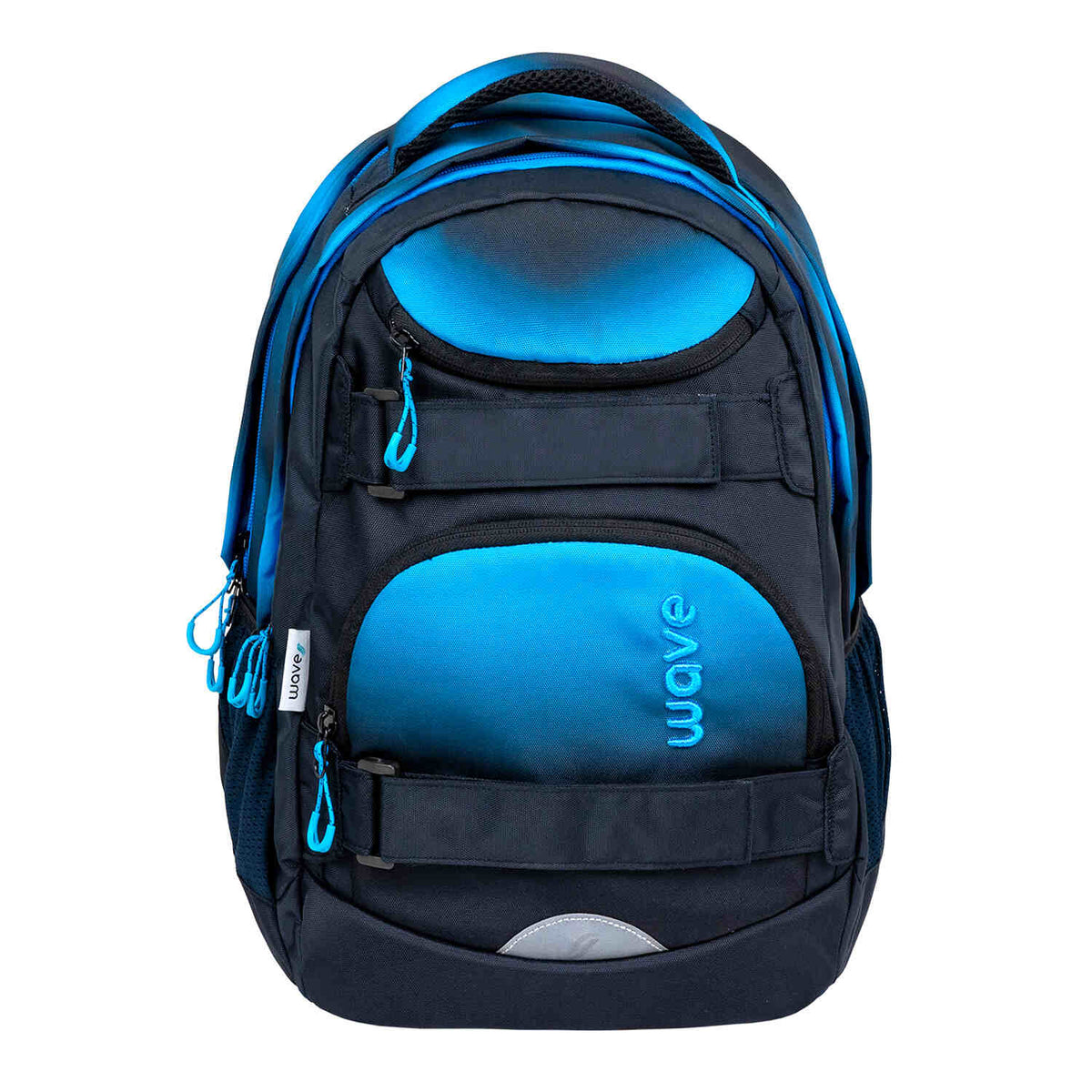Wave Infinity Move Gradient Hazy Blue backpack Set 5 Pcs