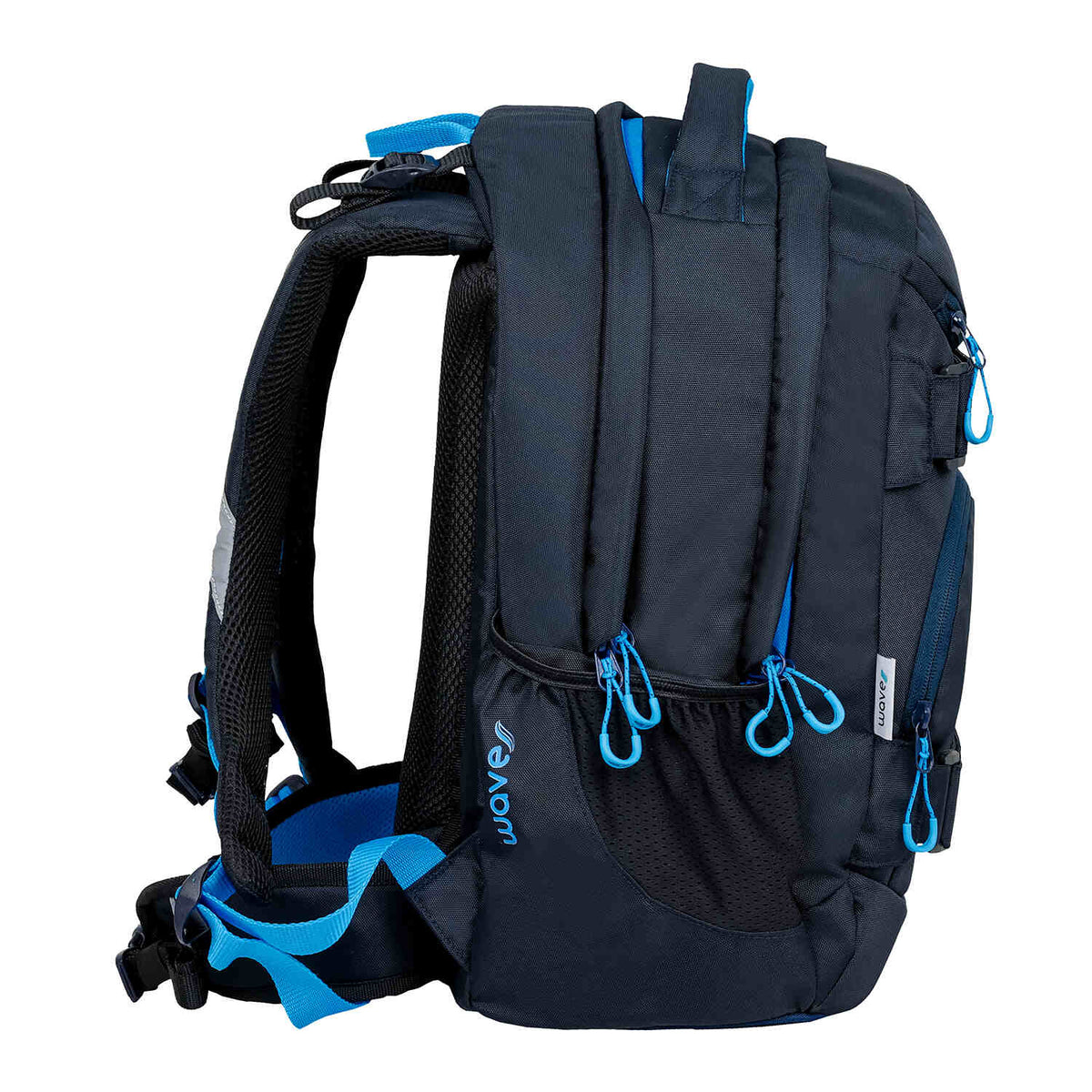 Wave Infinity Move Hazy Blue backpack Set 5 Pcs