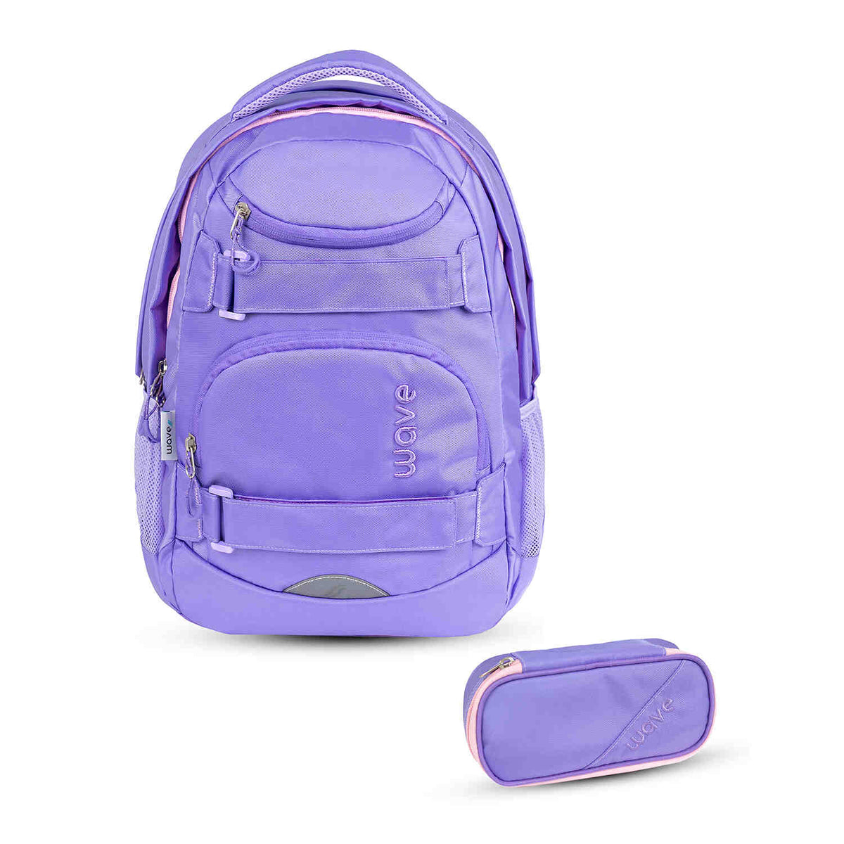 Wave Infinity Move Ultra Violet Schulrucksack Set 2 tlg.