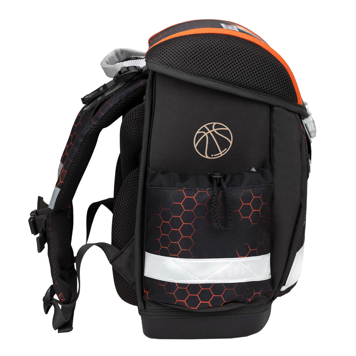Ergonomic School Bag Set for Boys– Belmil Classy Basket Inferno (4 pcs)