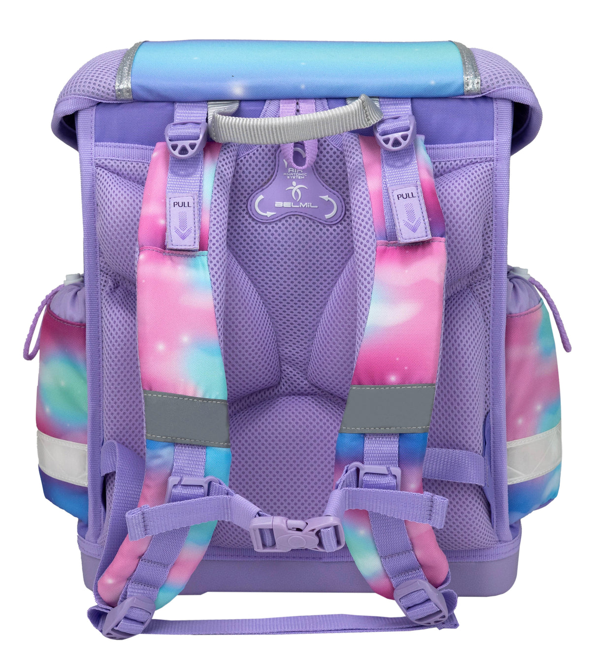 Ergonomic School Bag Set for Girls – Belmil Classy Heart of the Rainbow (4 pcs)