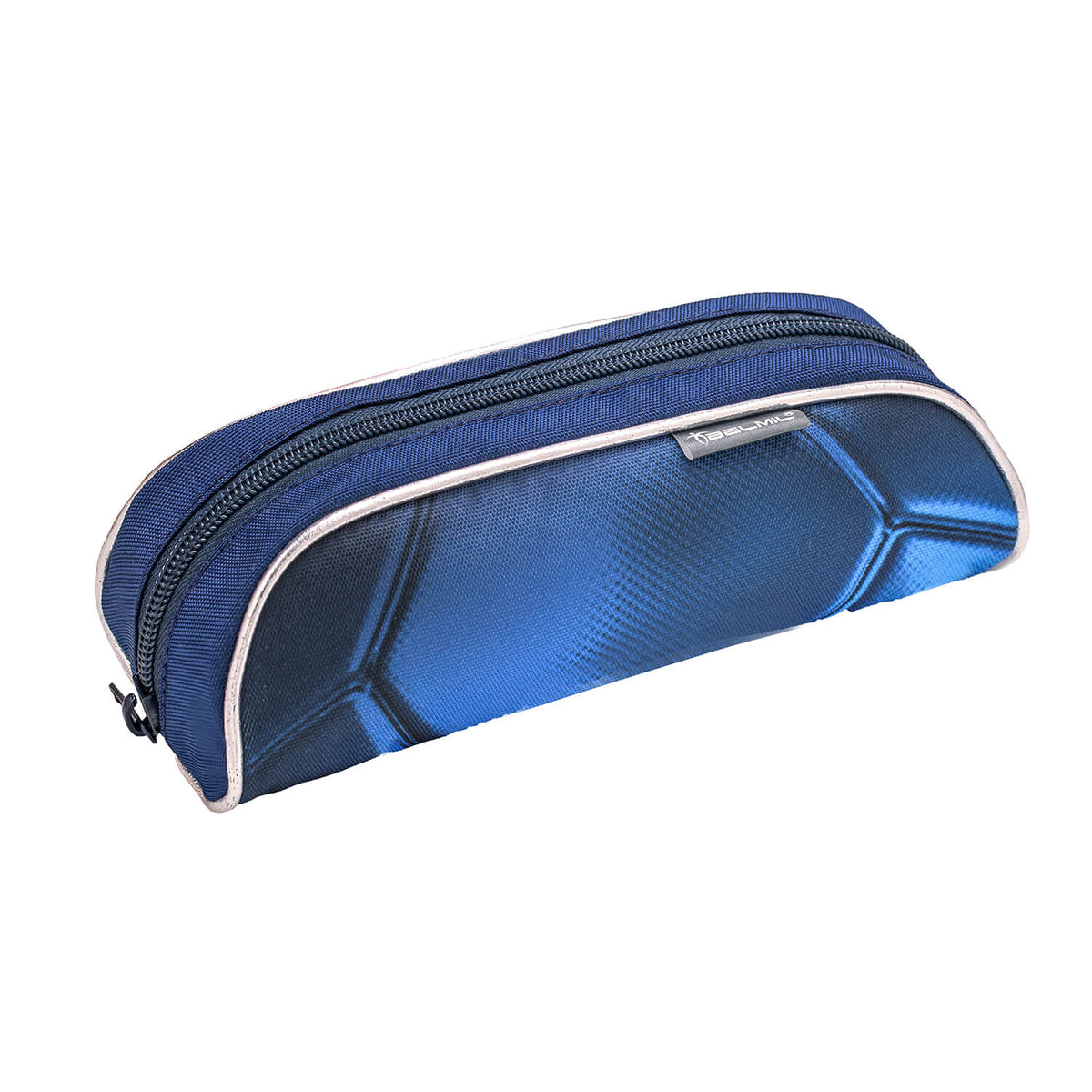 Back view of the Ergonomic School Bag Set for Boys – Belmil Compact Football 4 schoolbag set 4 pcs highlighting the ergonomic shape.