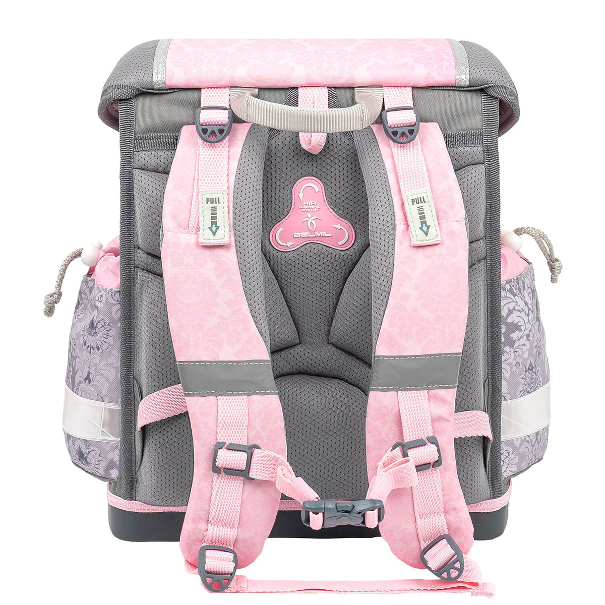 The lightweight and organized interior compartments of the Ergonomic School Bag Set for Girls – Belmil Classy Ballerina.