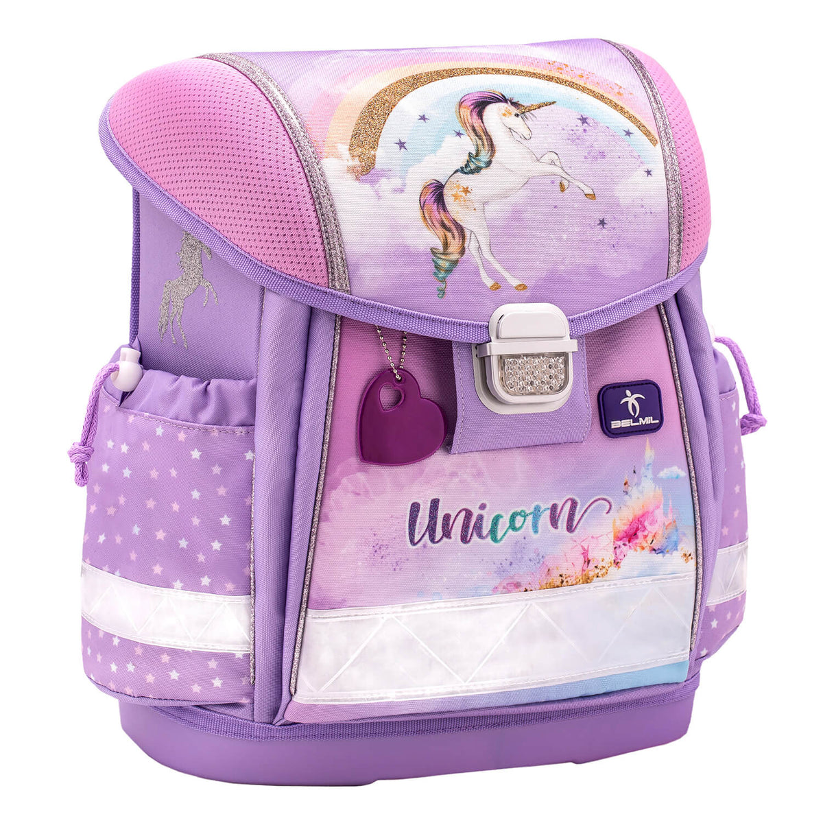 Classy Rainbow Unicorn Schulranzen
