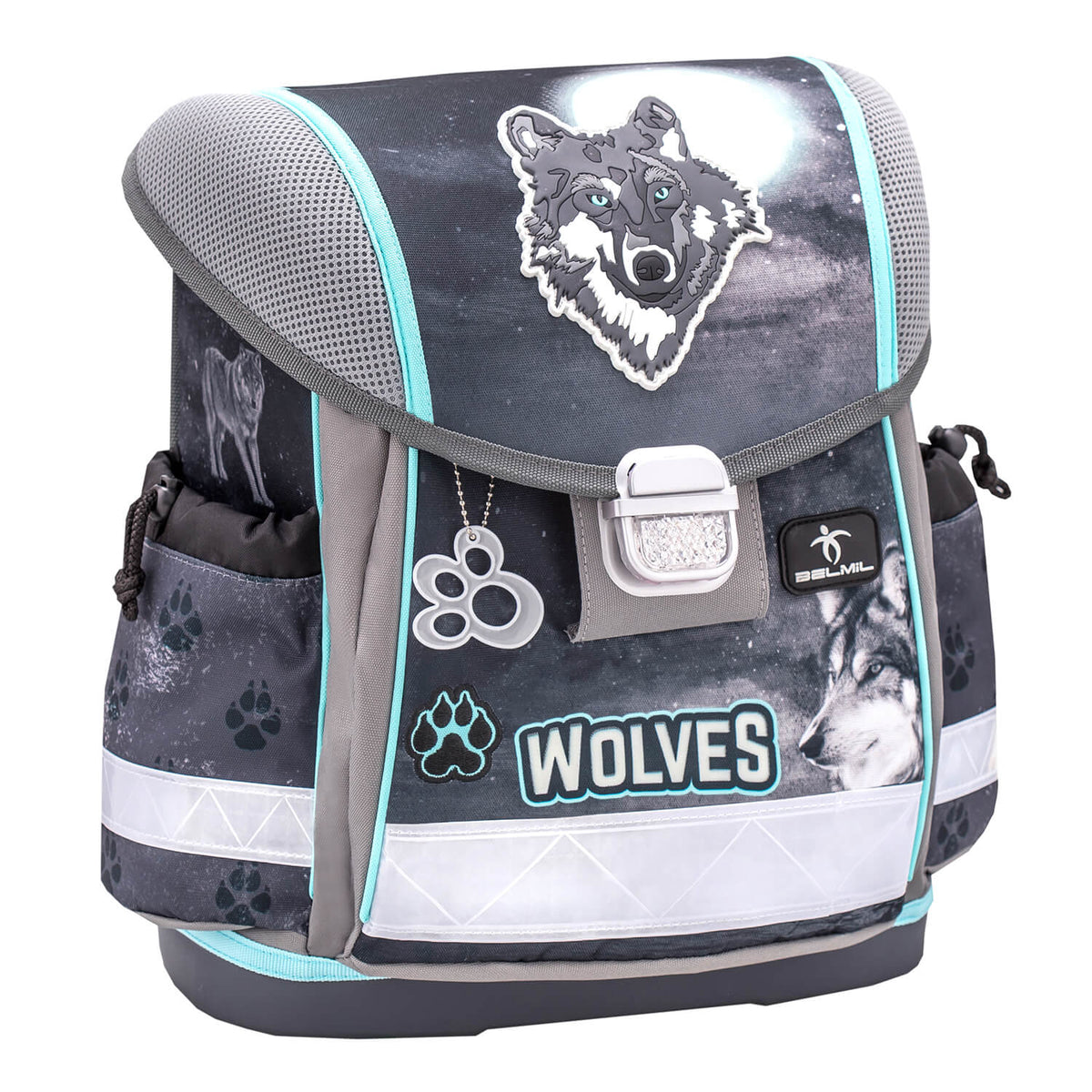 Ergonomic School Bag – Belmil Classy Wolves