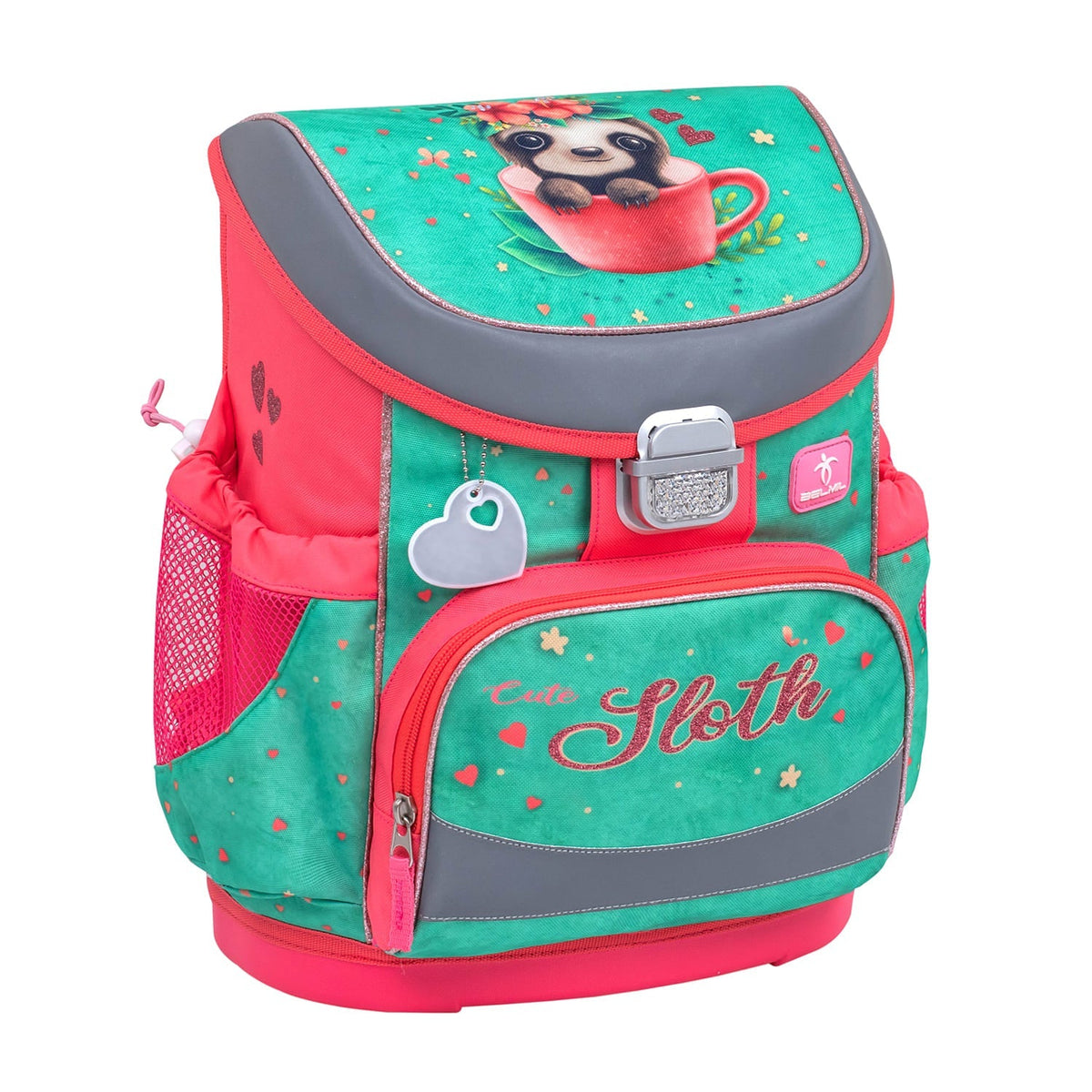 Ergonomic School Bag for Girls – Belmil Mini-Fit Cute Sloth
