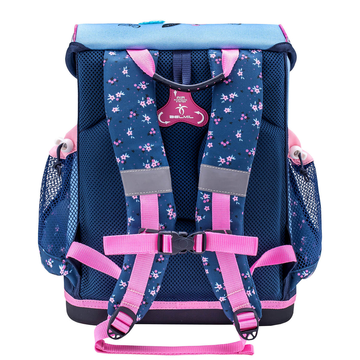 Ergonomic School Bag for Girls - Mini-Fit Flower Patch 2