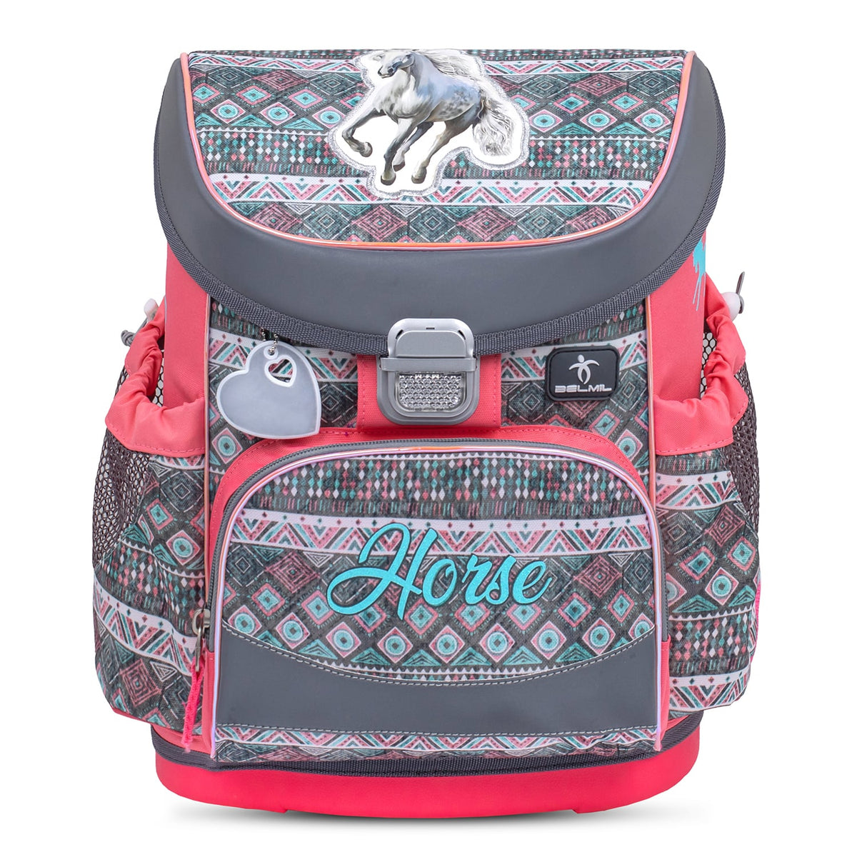 Ergonomic School Bag for Girls – Belmil Mini-Fit Aruba Blue