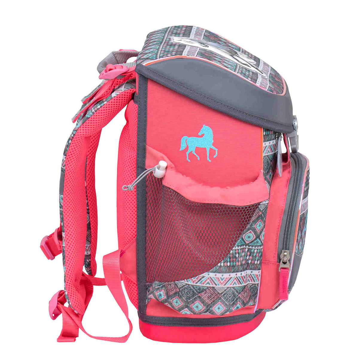 Ergonomic School Bag for Girls – Belmil Mini-Fit Aruba Blue