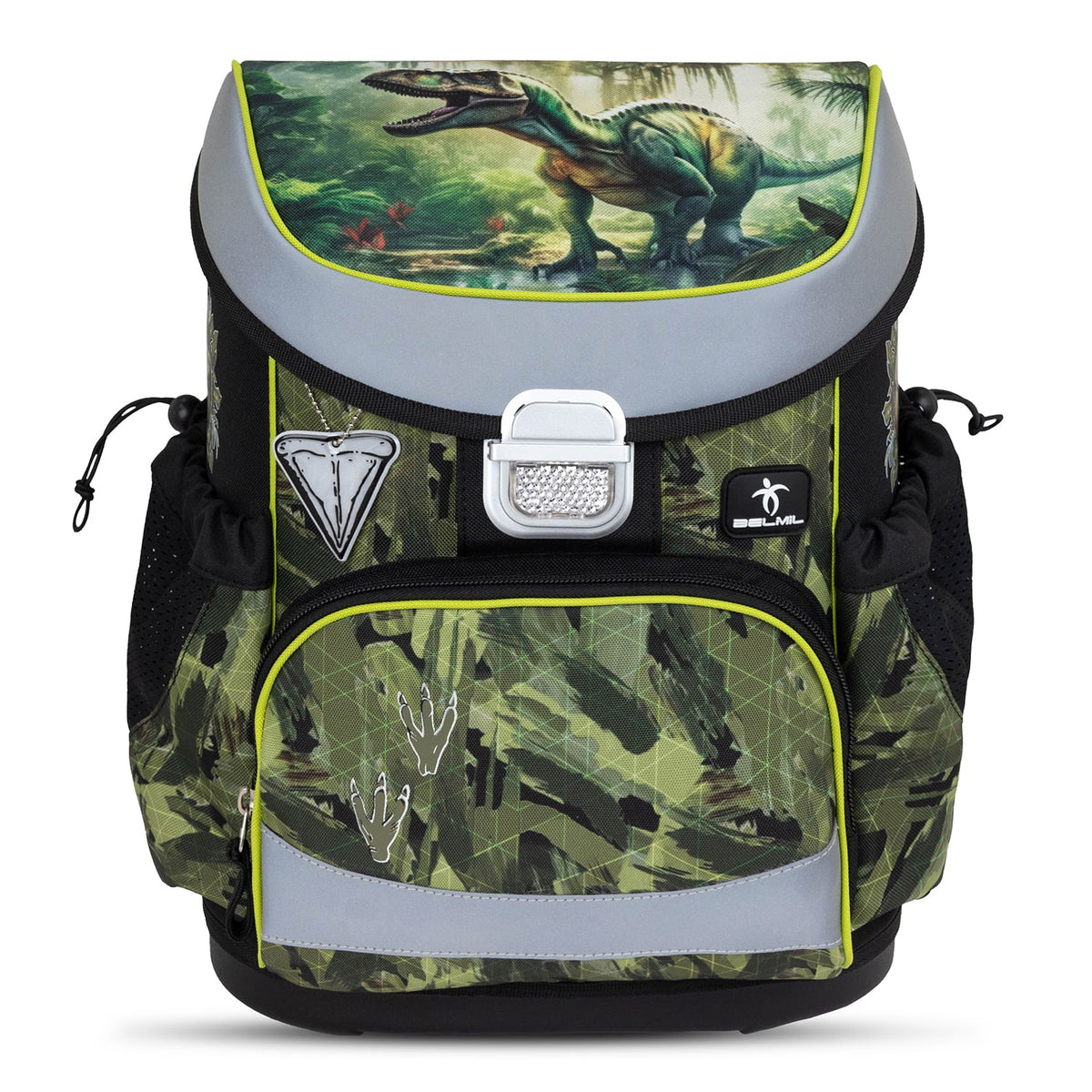 Ergonomic School Bag for Boys – Belmil Mini-Fit Lost World