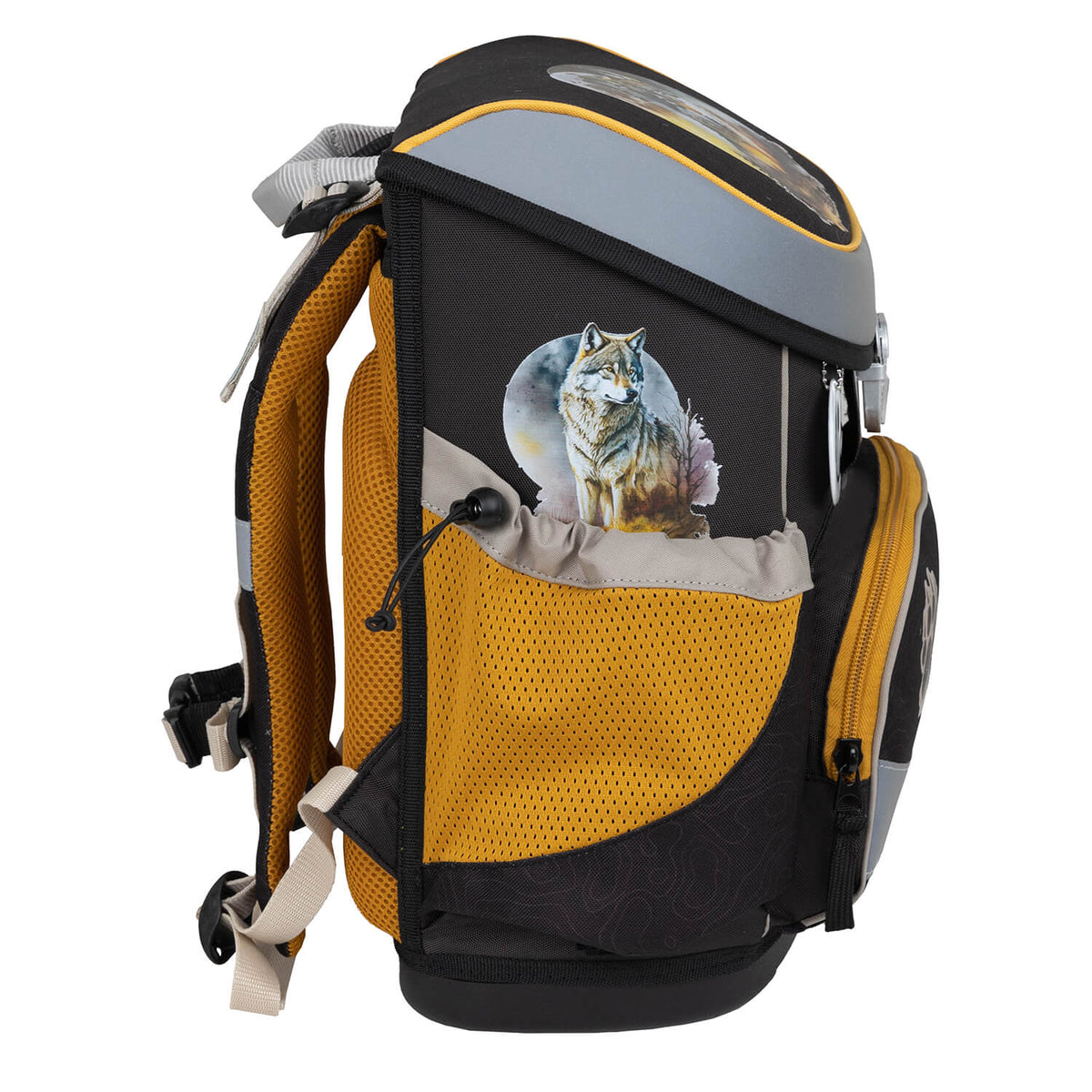 Ergonomic School Bag for Boys – Belmil Mini-Fit Moonless Night