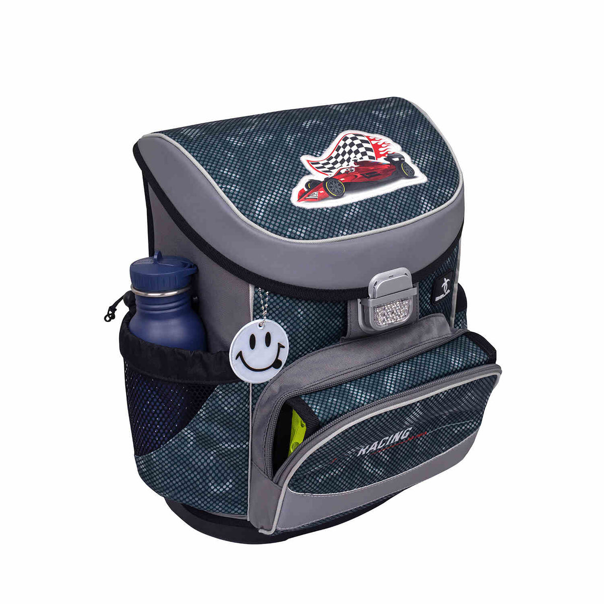 Ergonomic School Bag for Boys - Mini-Fit Red Dots