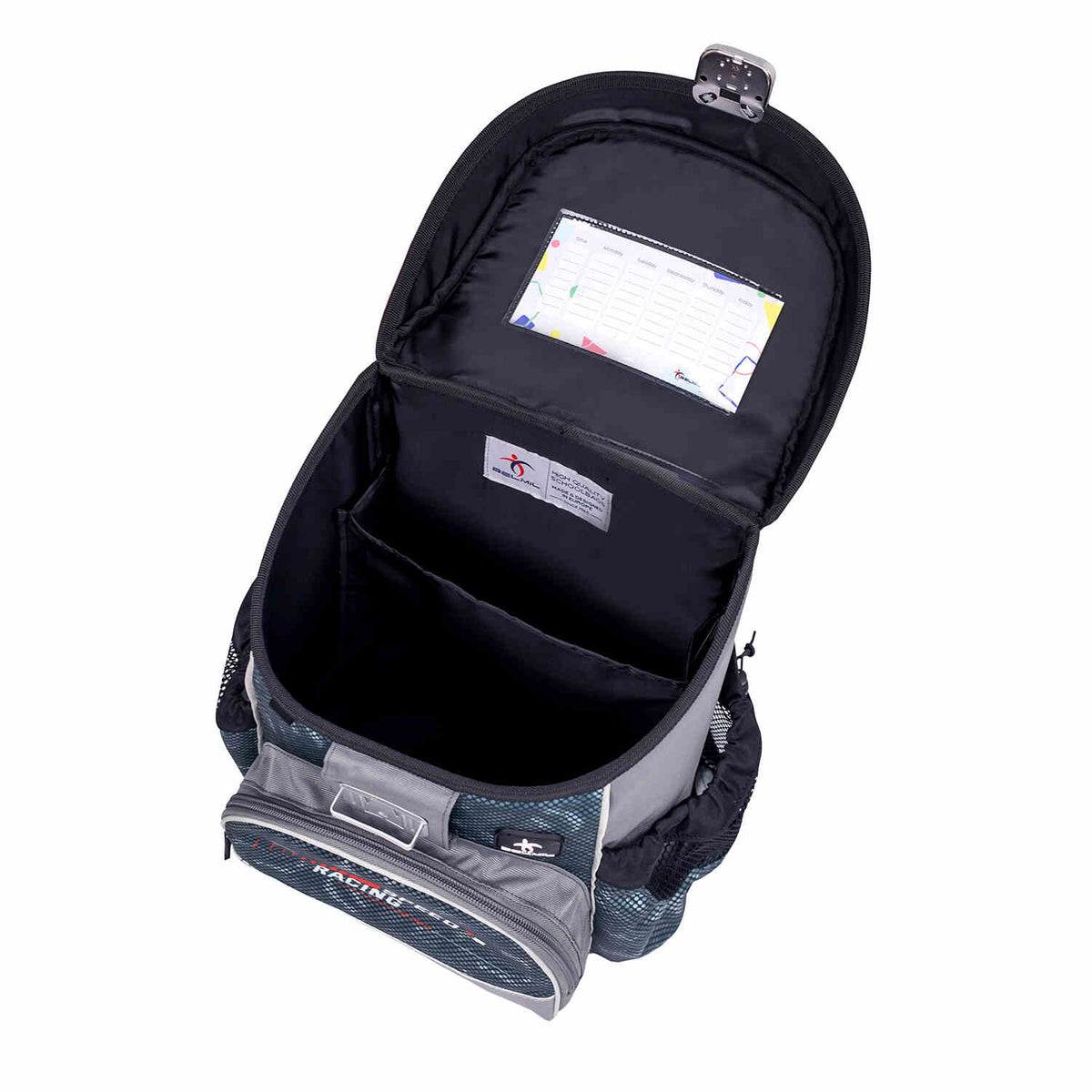 Ergonomic School Bag for Boys - Mini-Fit Red Dots