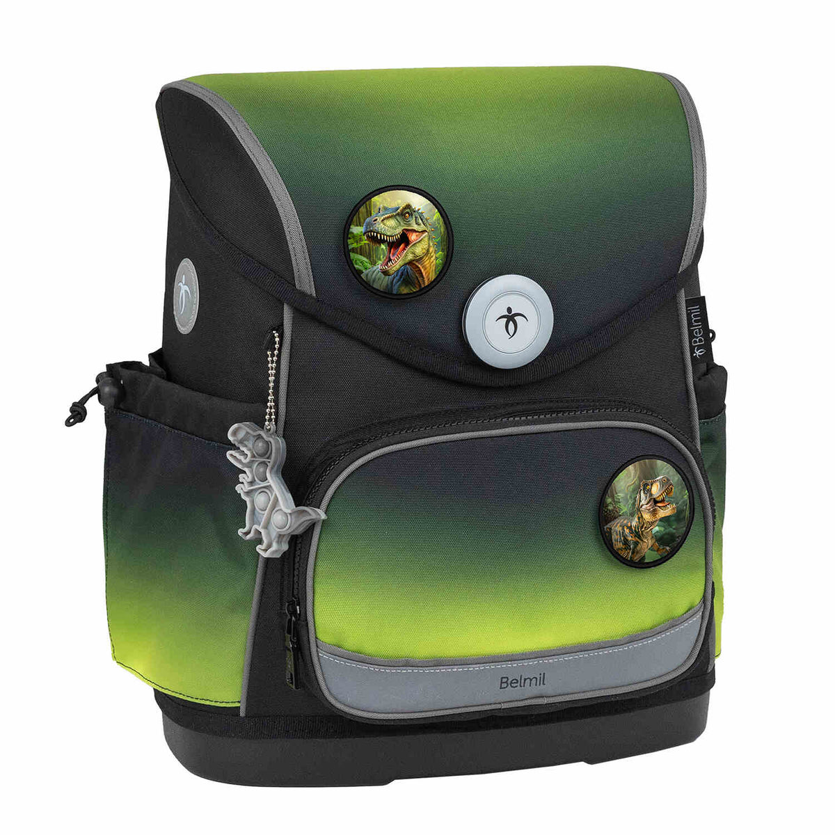 Premium Compact Plus Black Green Schulranzen Set 5tlg.