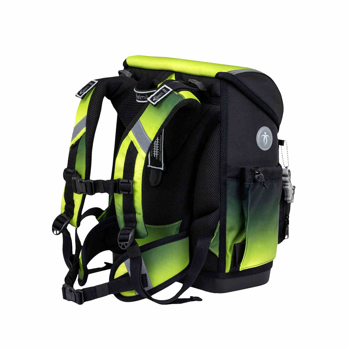 Premium Compact Plus Black Green Schulranzen Set 5tlg.