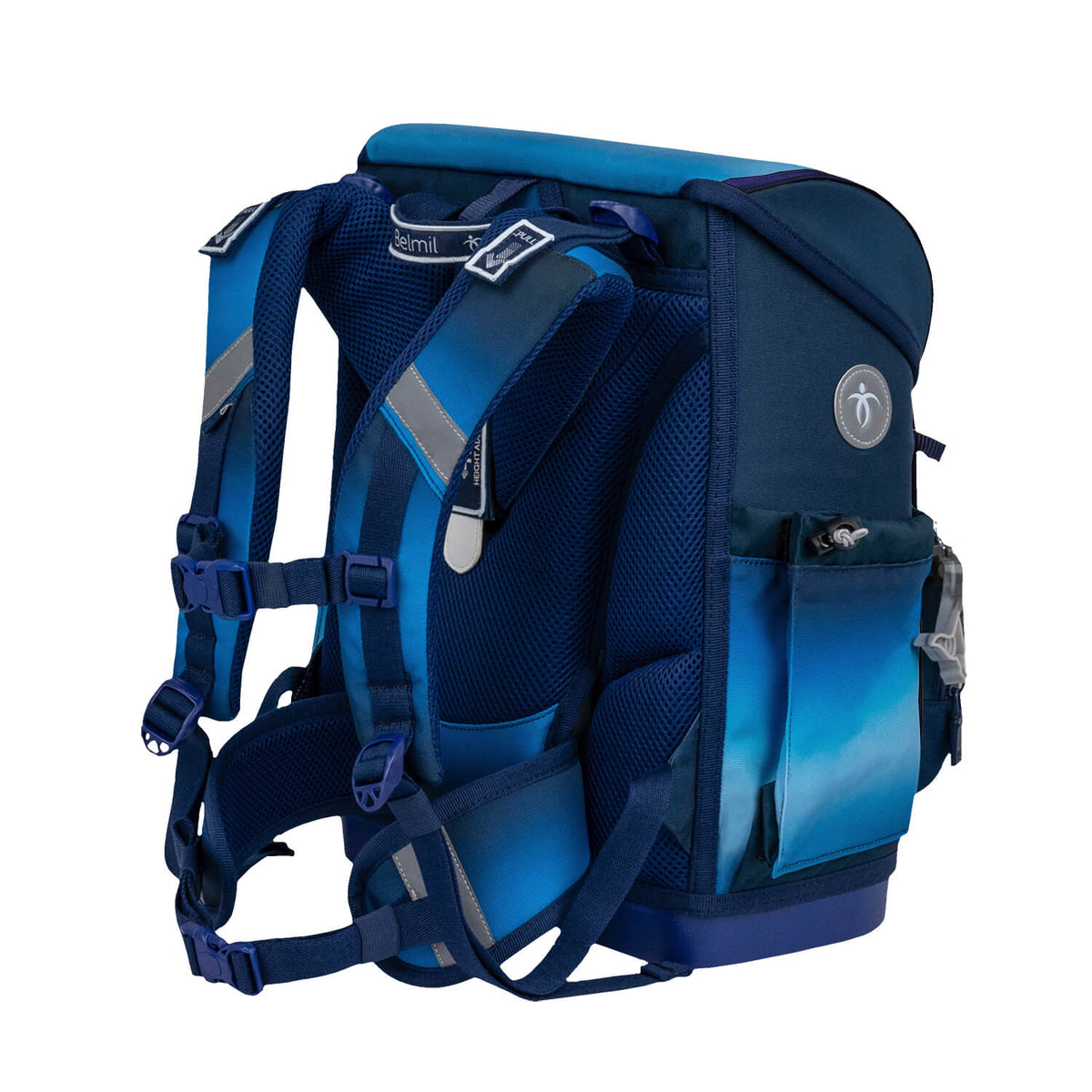 Premium Compact Plus Blue Navy Schulranzen Set 5tlg.