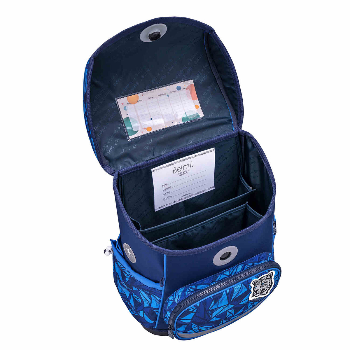 Premium Compact Plus Glacier Blue Schulranzen Set 5tlg.