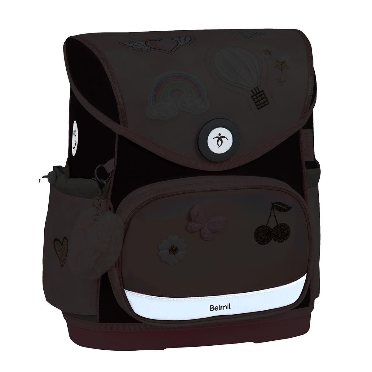 Fun and functional Premium Belmil School Bag Set for Girls – Compact Plus Glam schoolbag set 5 pcs, ideal for school days.