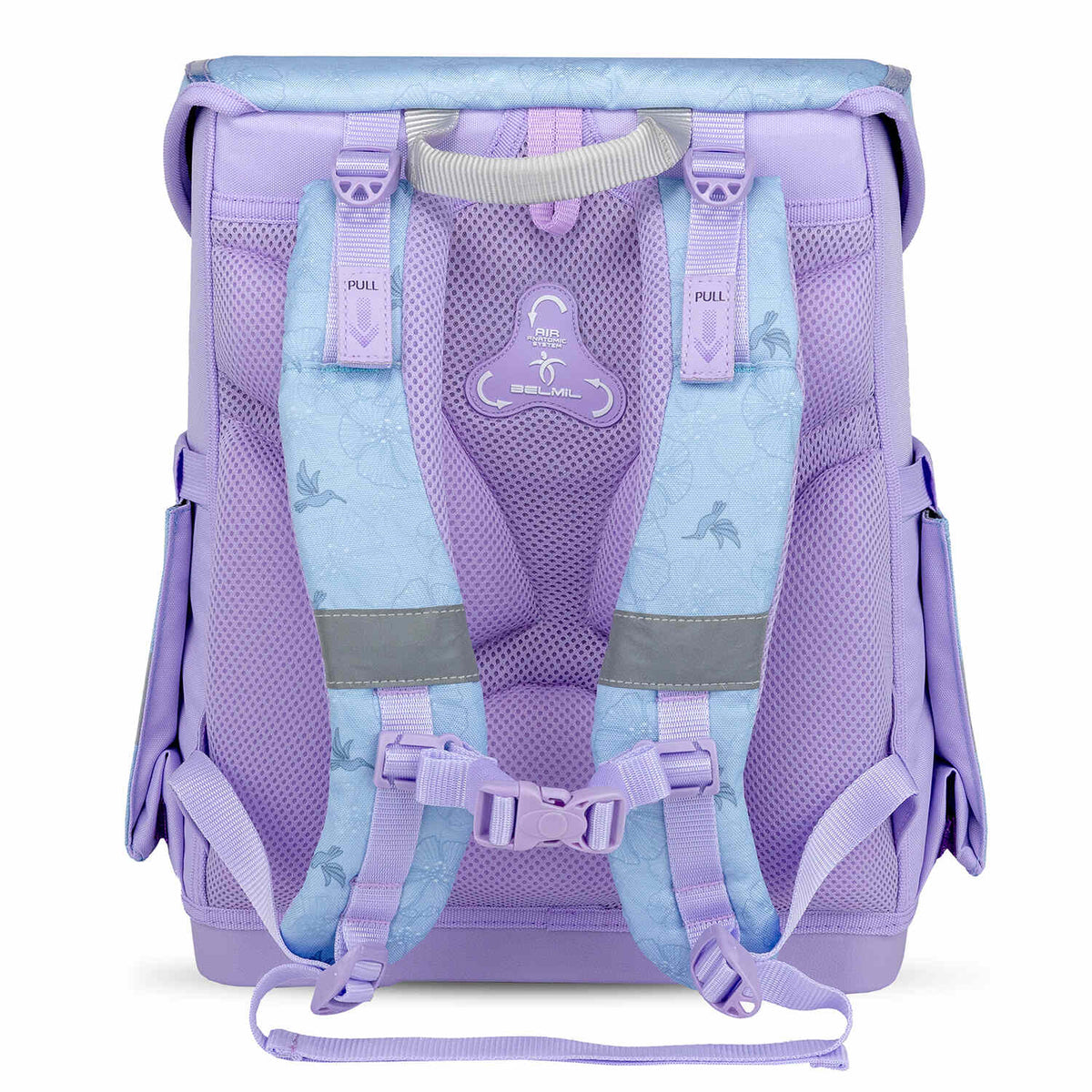 Pencil case from the Ergonomic School Bag Set for Girls – Belmil Compact Tropical Hummingbird set.