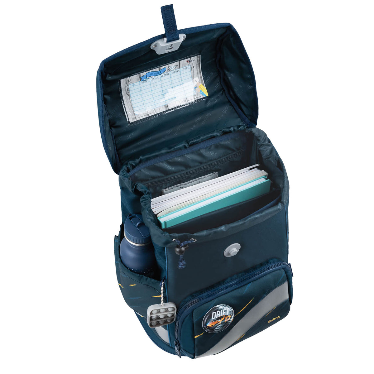 Premium Belmil School Bag Set for Boys – Smarty Plus Orion Blue schoolbag set 6 pcs