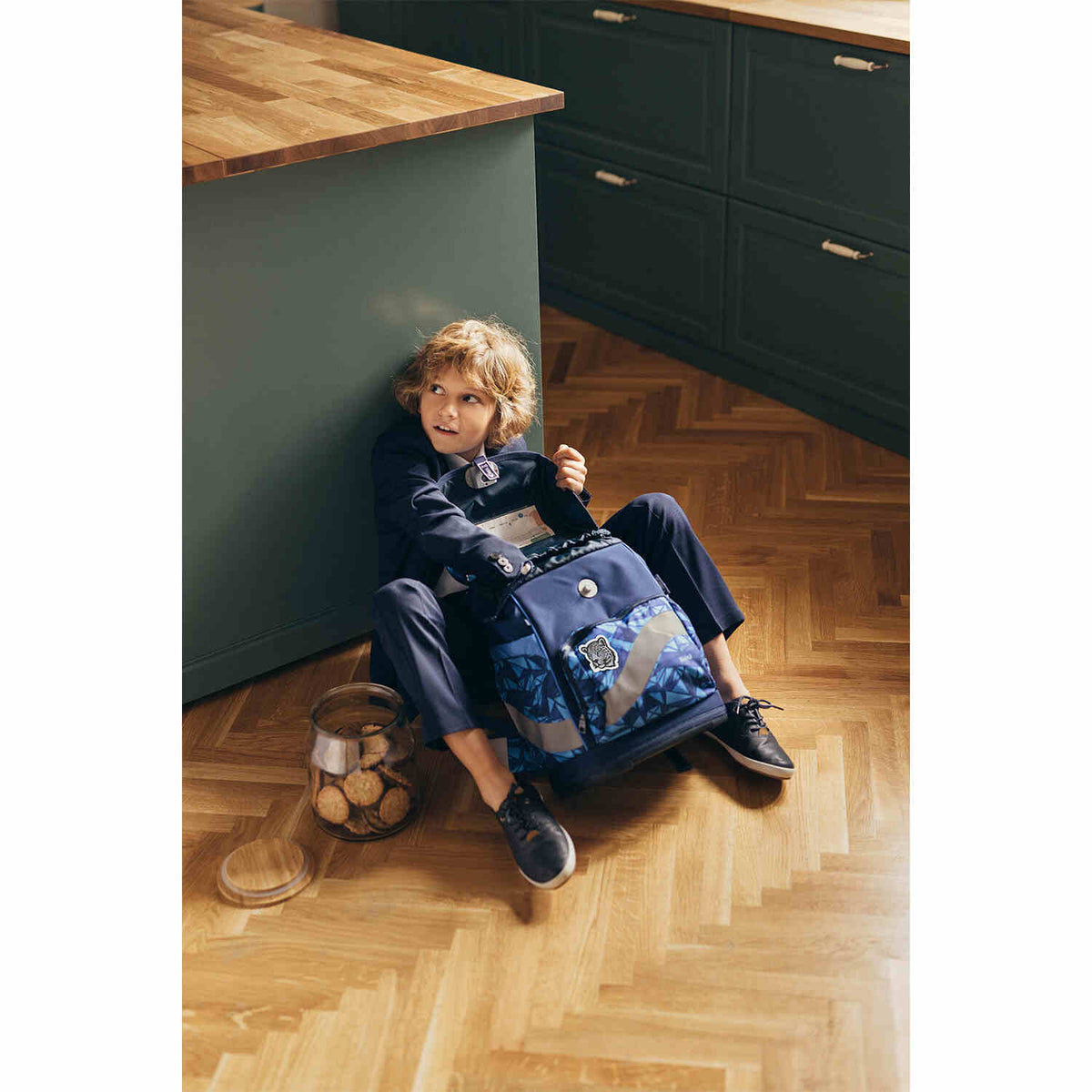 Smarty Plus Glacier Blue Schulranzen Set 5tlg.