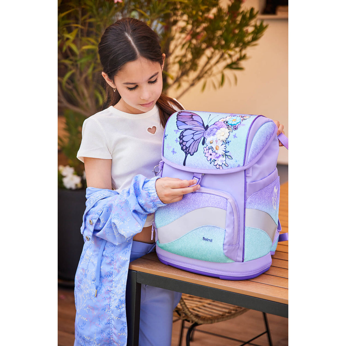 Smarty Plus Serenity Schulranzen Set 5tlg.
