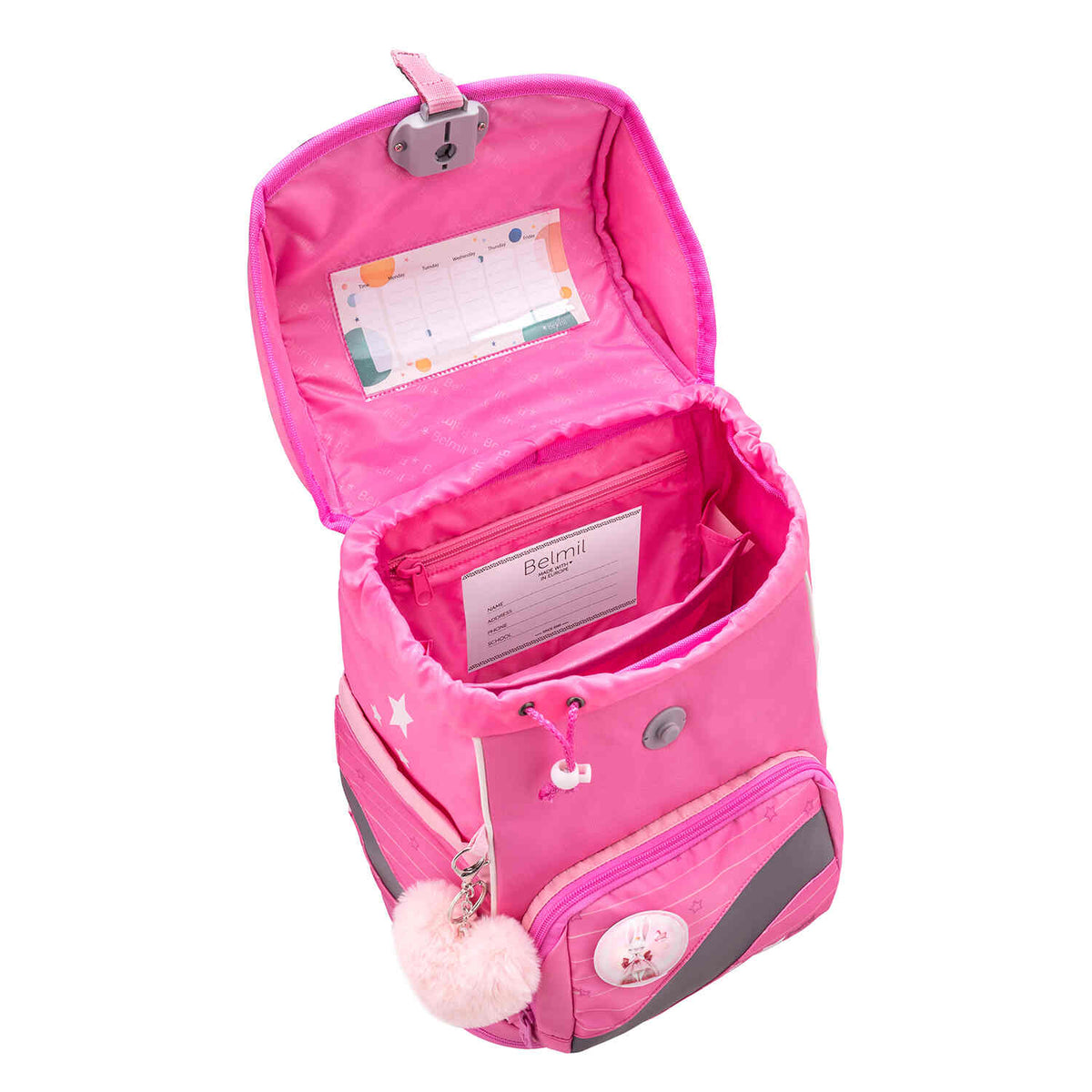 Premium Belmil School Bag Set for Girls – Smarty Plus Candy schoolbag set 6 pcs