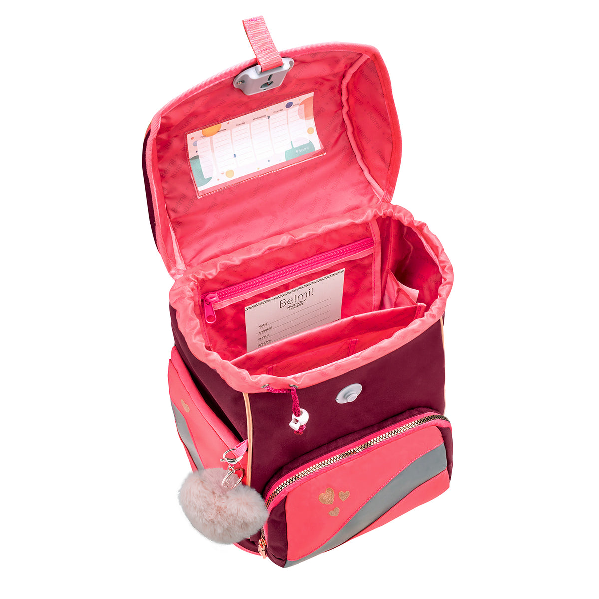 Smarty Plus Coral Schulranzen Set 5tlg.