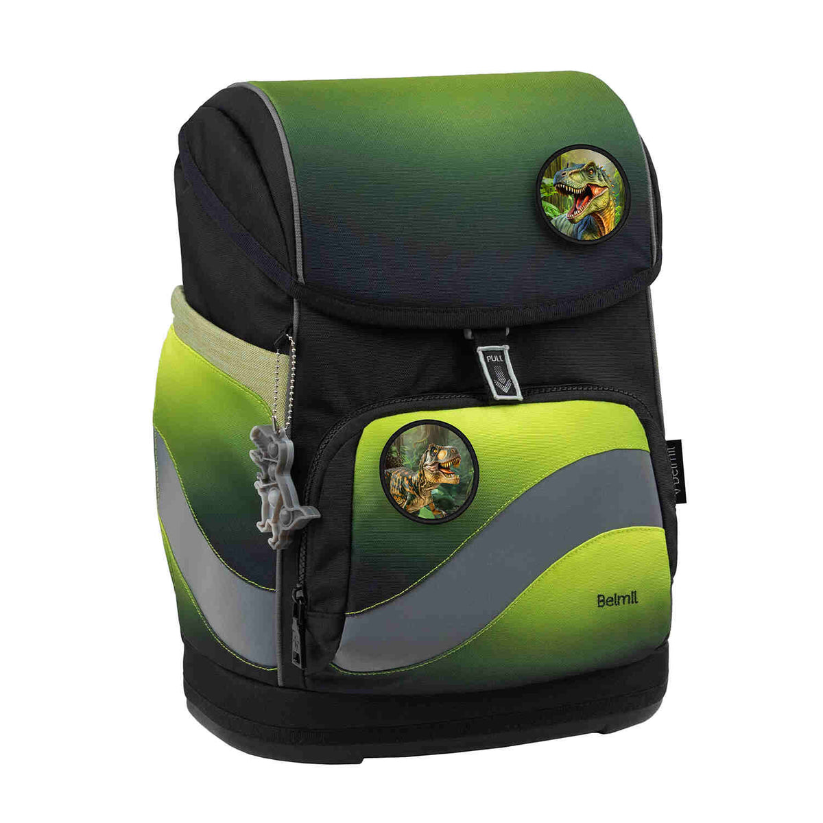 Smarty Plus Black Green Schulranzen Set 5tlg.