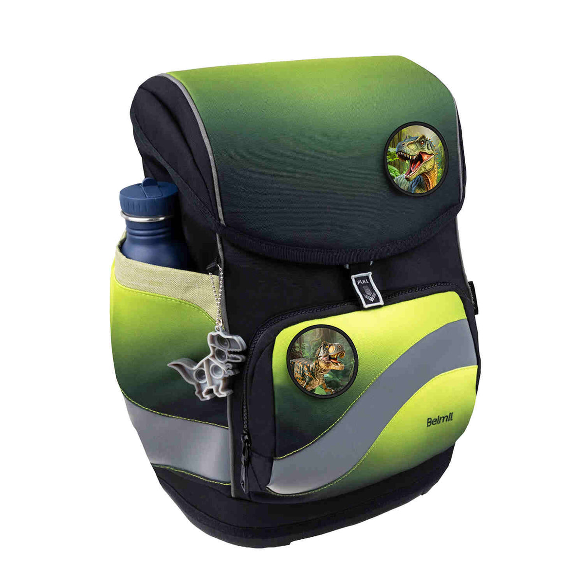 Smarty Plus Black Green Schulranzen Set 5tlg.