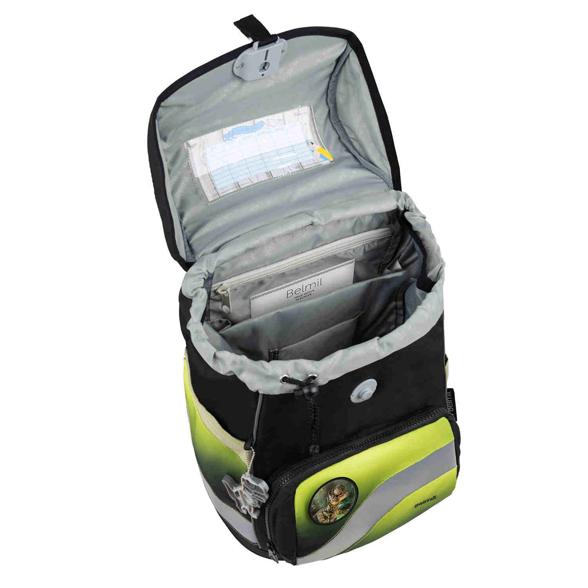 Smarty Plus Black Green Schulranzen Set 5tlg.