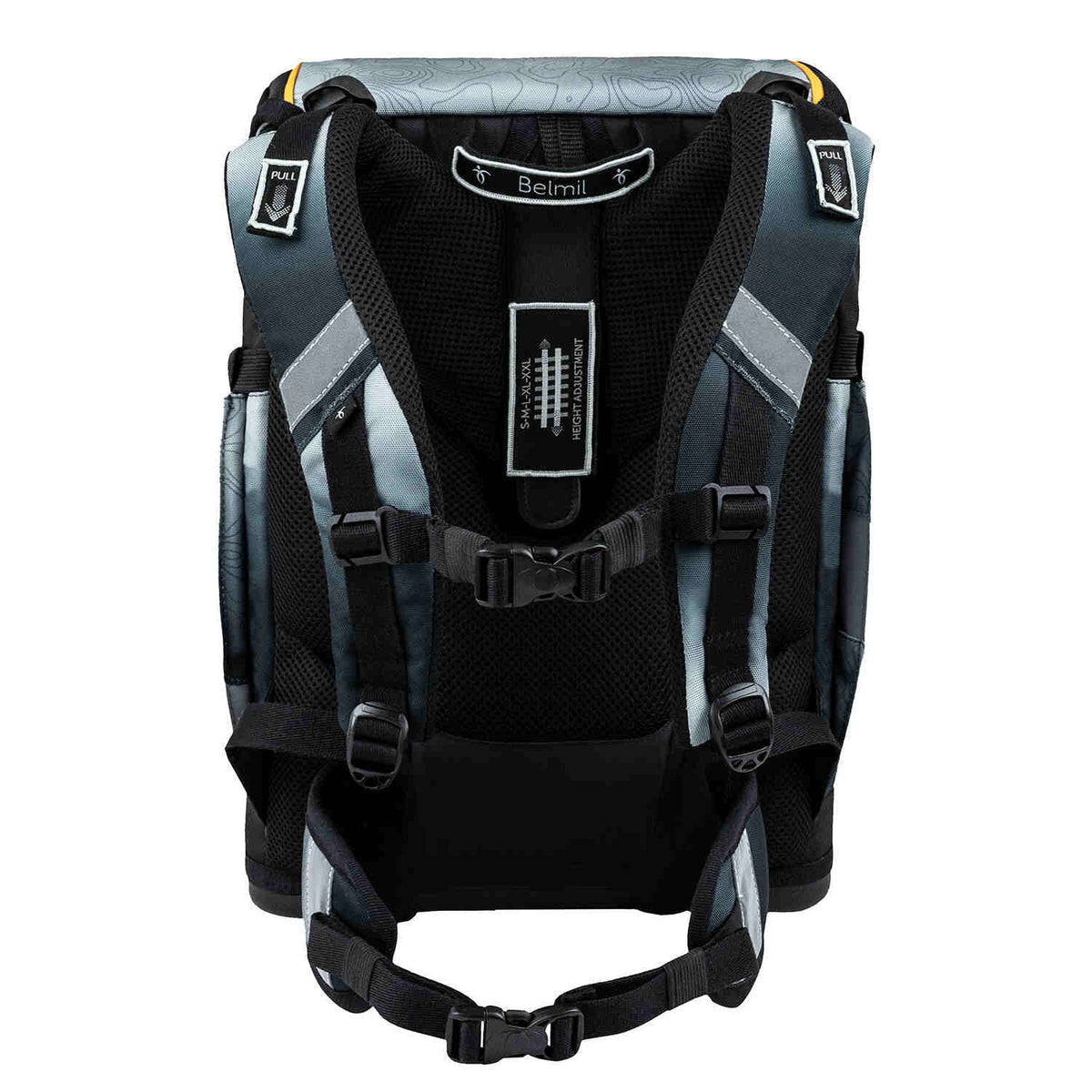 Smarty Plus Black Grey Schulranzen Set 5tlg.