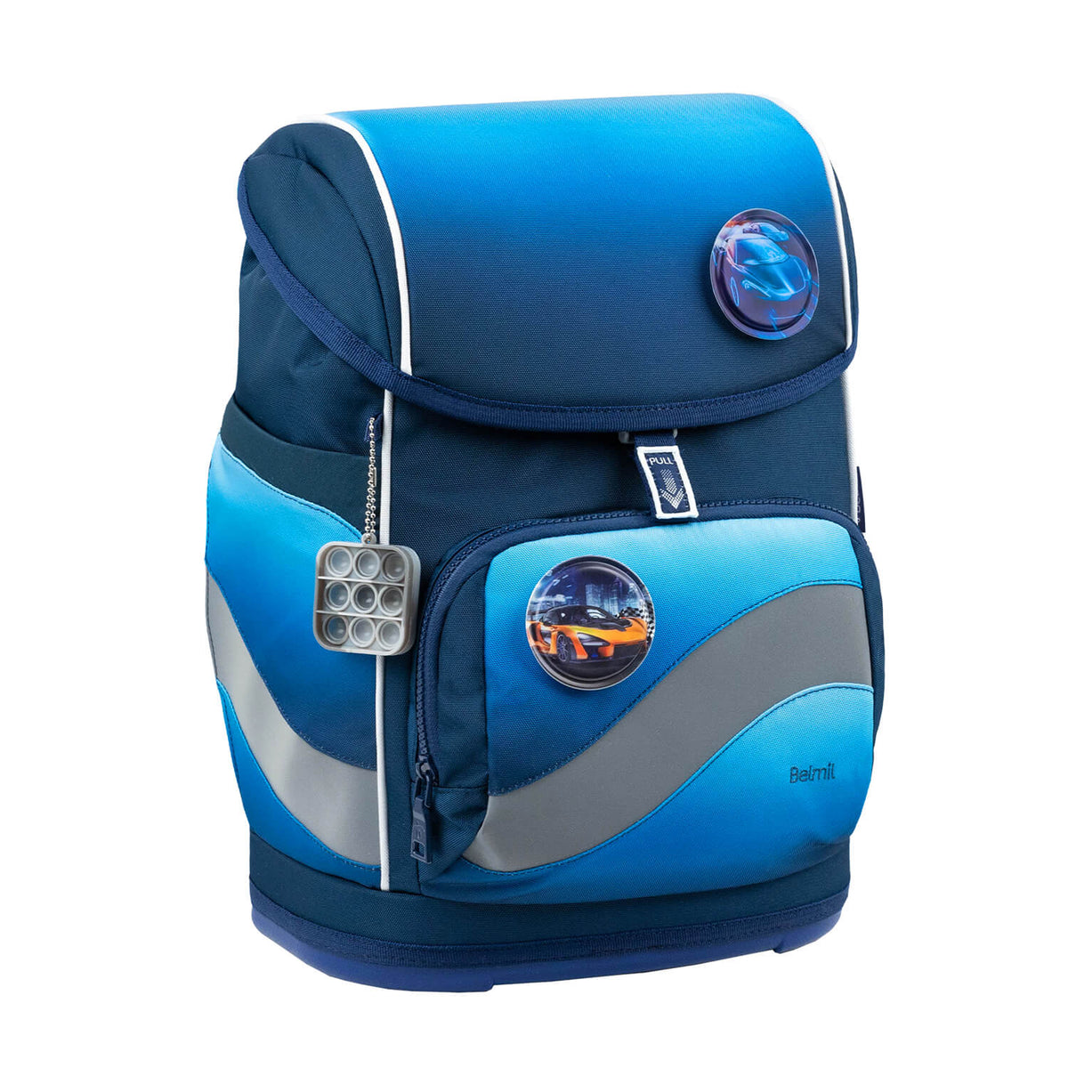 Premium Belmil School Bag Set for Boys – Smarty Plus Blue Navy schoolbag set 6 pcs