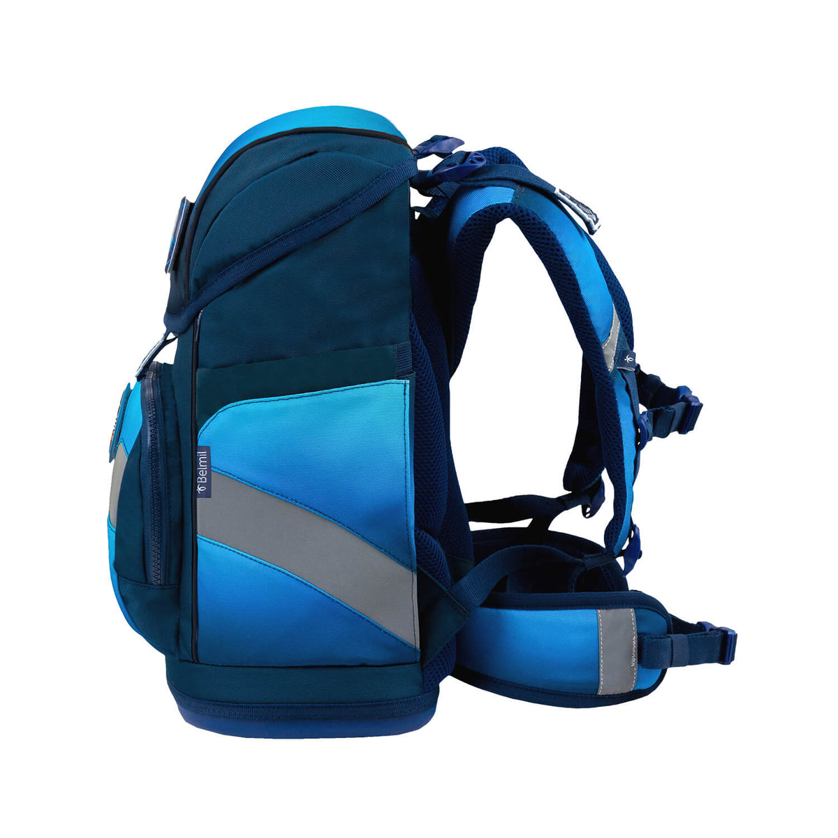 Premium Belmil School Bag Set for Boys – Smarty Plus Blue Navy schoolbag set 6 pcs