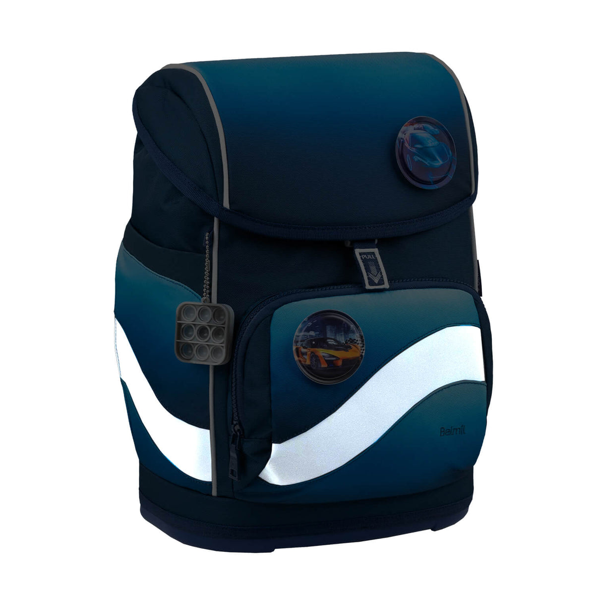 Premium Belmil School Bag Set for Boys – Smarty Plus Blue Navy schoolbag set 6 pcs