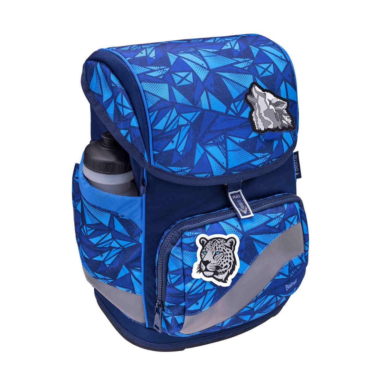 Premium Belmil School Bag Set for Boys – Smarty Plus Glacier Blue schoolbag set 5 pcs