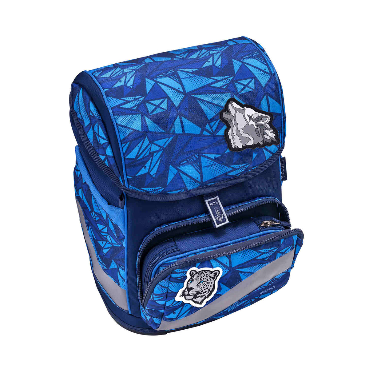 Premium Belmil School Bag Set for Boys – Smarty Plus Glacier Blue schoolbag set 5 pcs