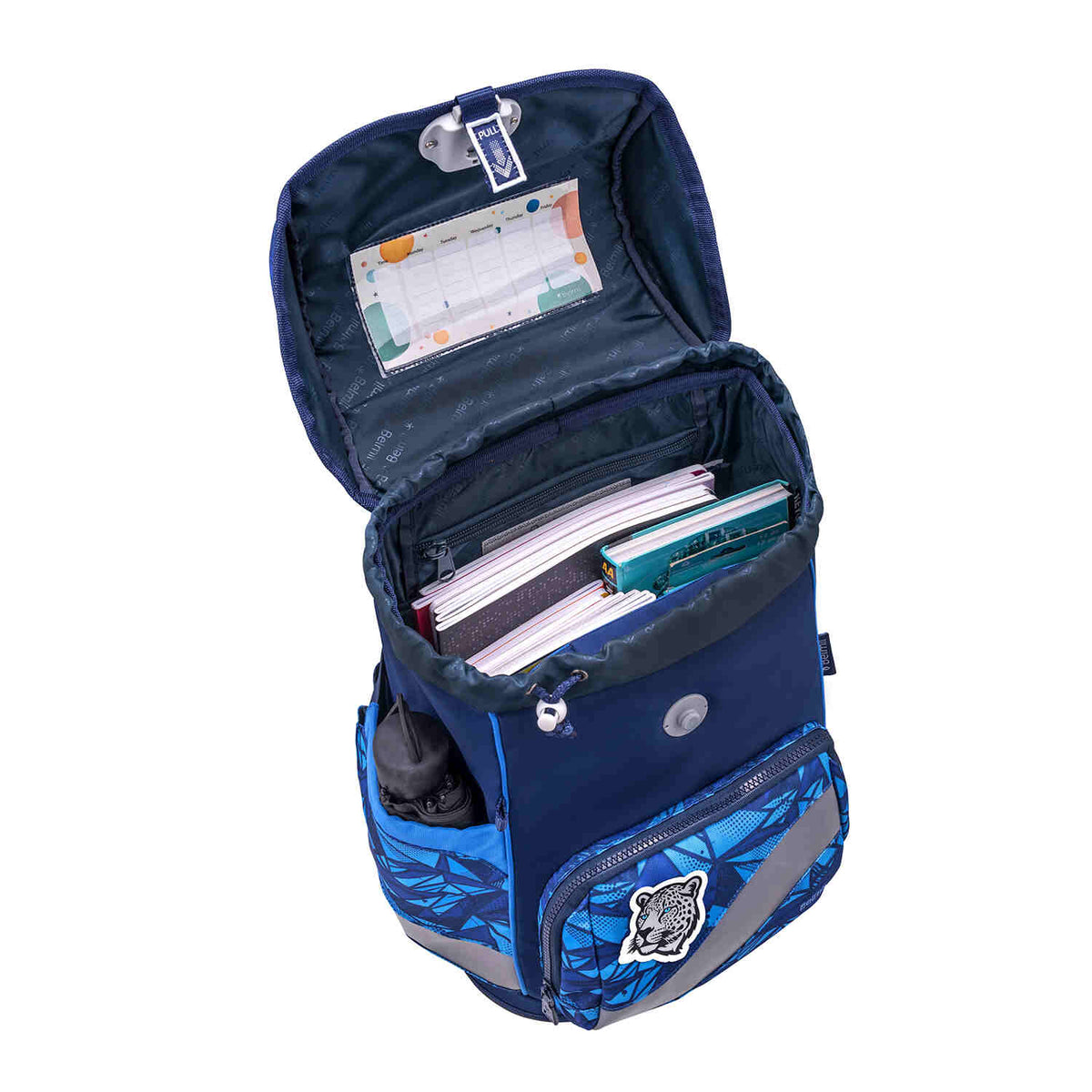 Premium Belmil School Bag Set for Boys – Smarty Plus Glacier Blue schoolbag set 5 pcs