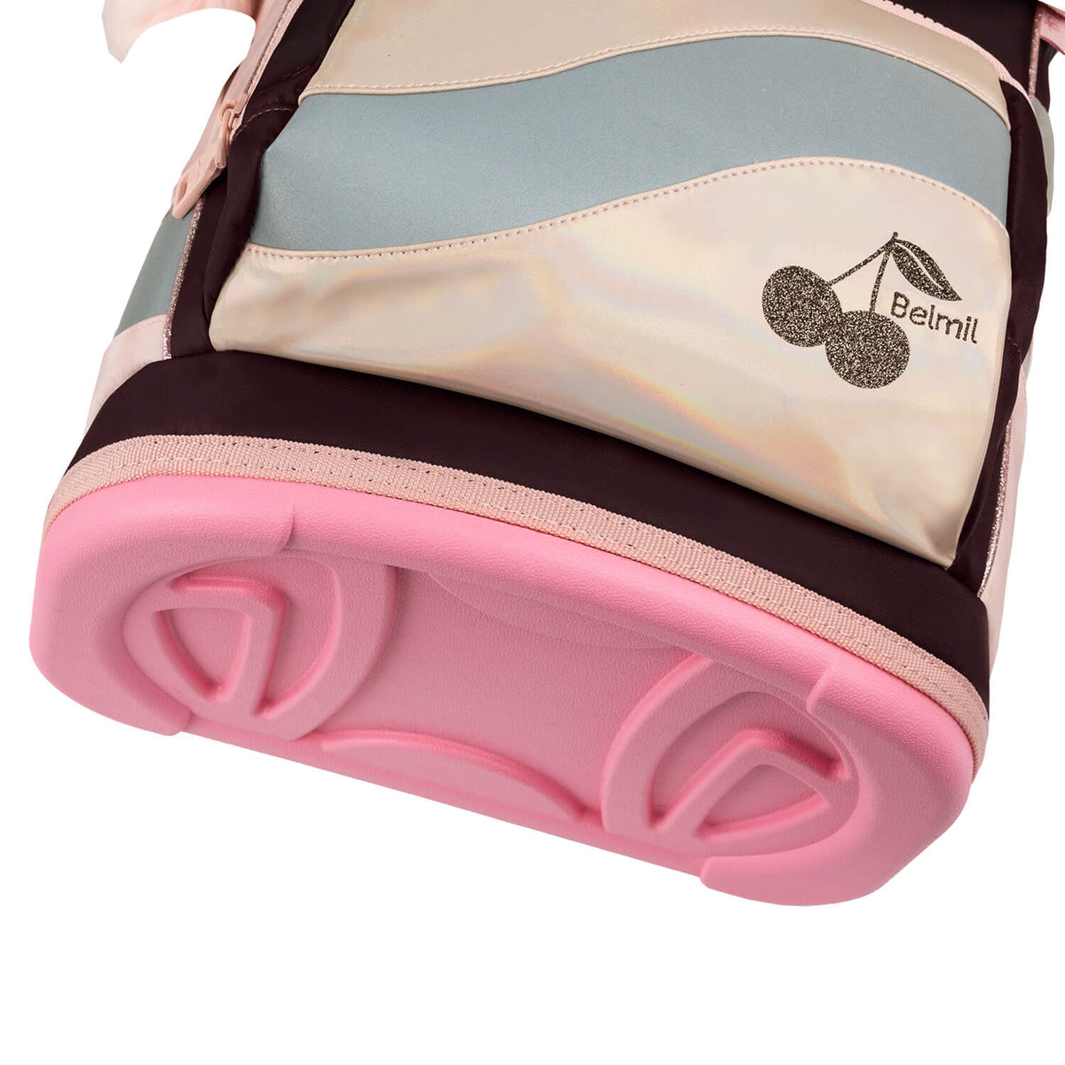 Belmil Smarty Plus Glam Schoolbag set 5 pcs featuring STABILO pencil case - Premium School Bag Set for Girls.