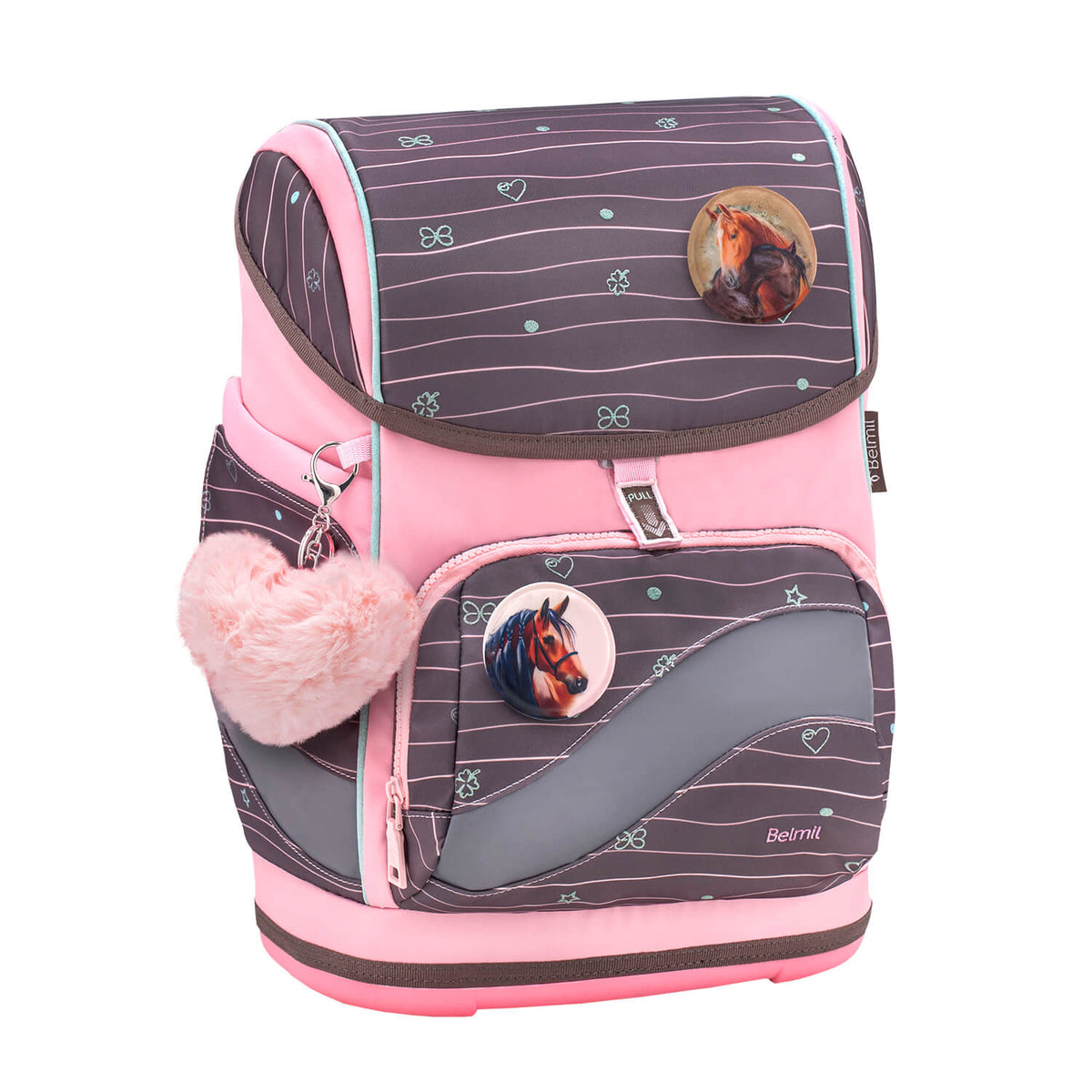 Premium Belmil School Bag Set for Girls – Smarty Plus Mint schoolbag set 6 pcs