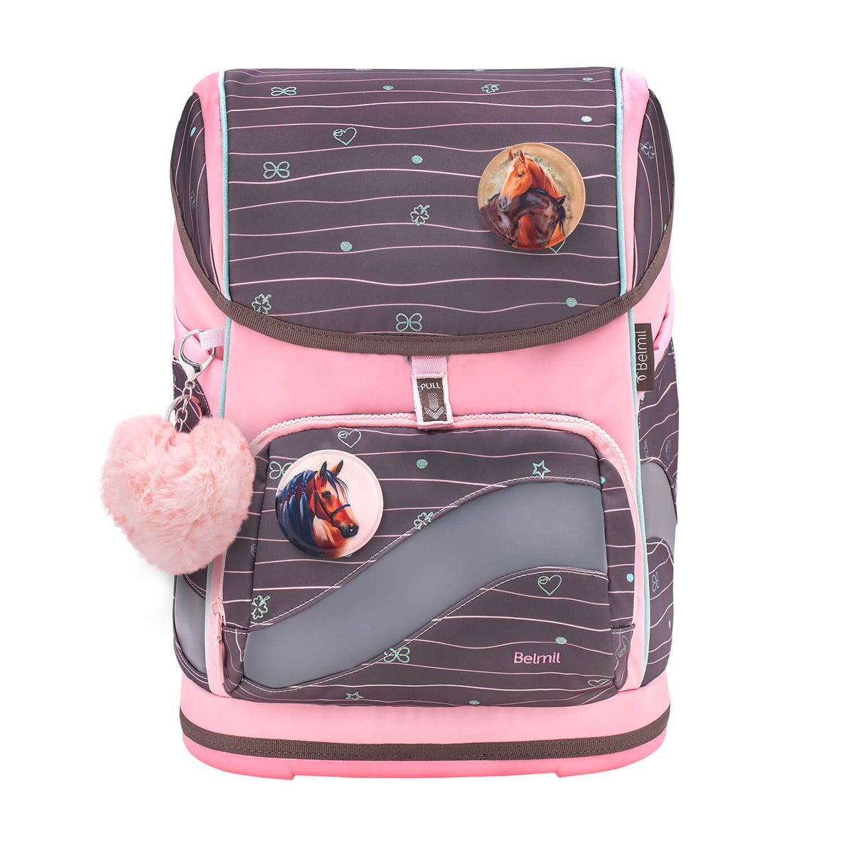 Premium Belmil School Bag Set for Girls – Smarty Plus Mint schoolbag set 6 pcs