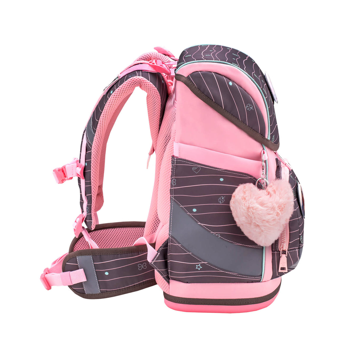 Premium Belmil School Bag Set for Girls – Smarty Plus Mint schoolbag set 6 pcs
