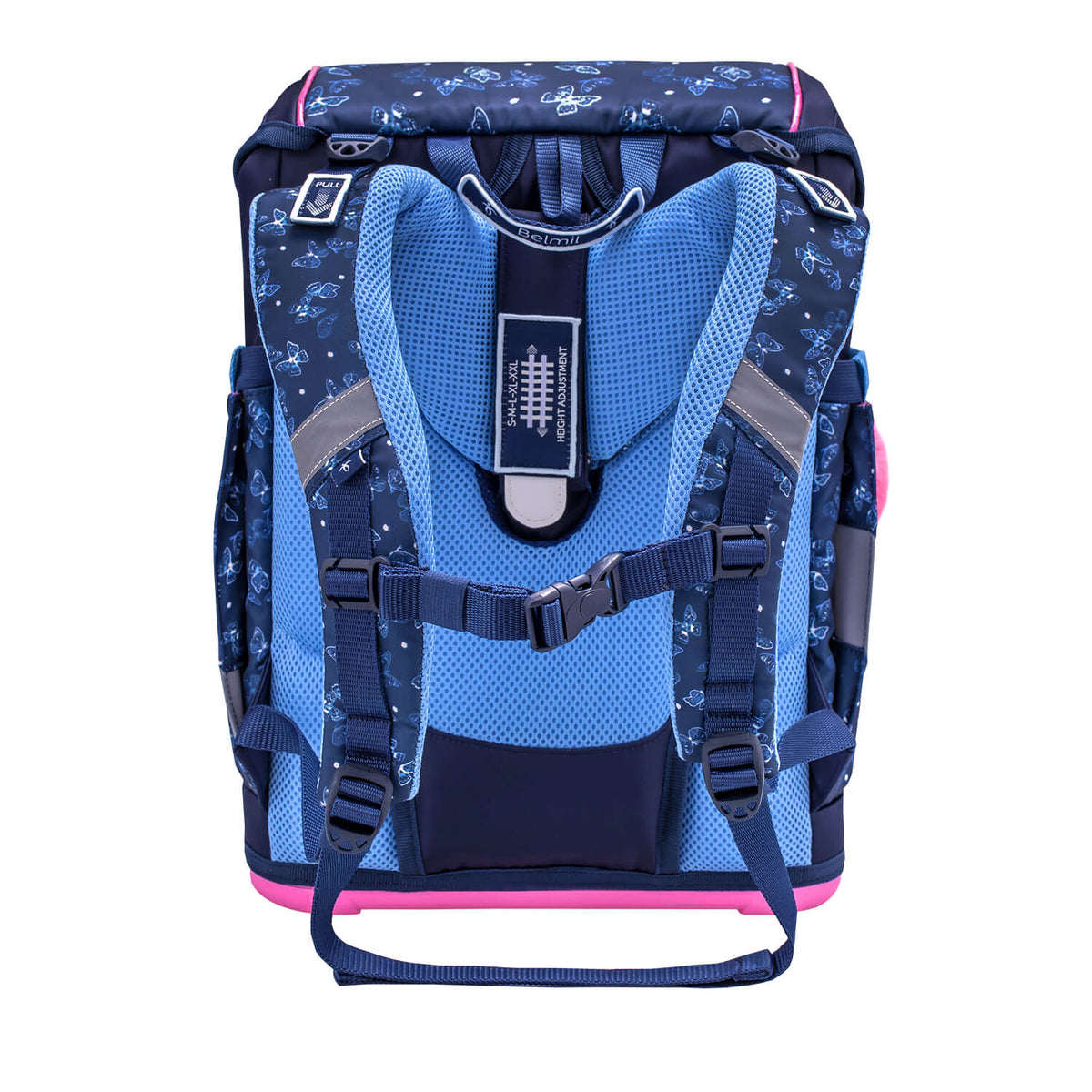 Premium Belmil School Bag Set for Girls – Smarty Plus Sapphire schoolbag set 5 pcs