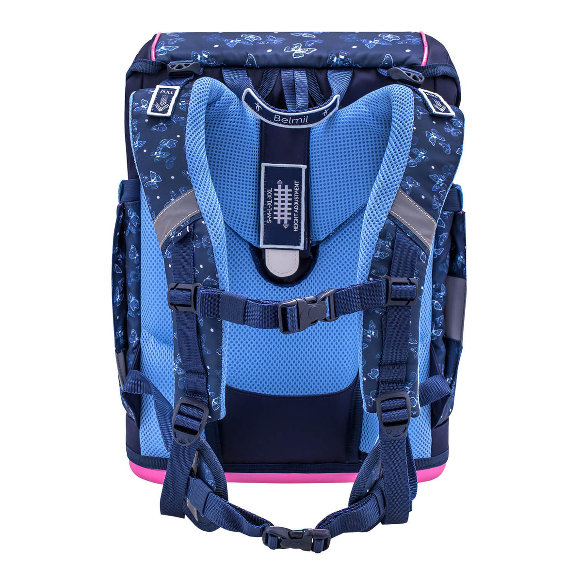 Premium Belmil School Bag Set for Girls – Smarty Plus Sapphire schoolbag set 5 pcs
