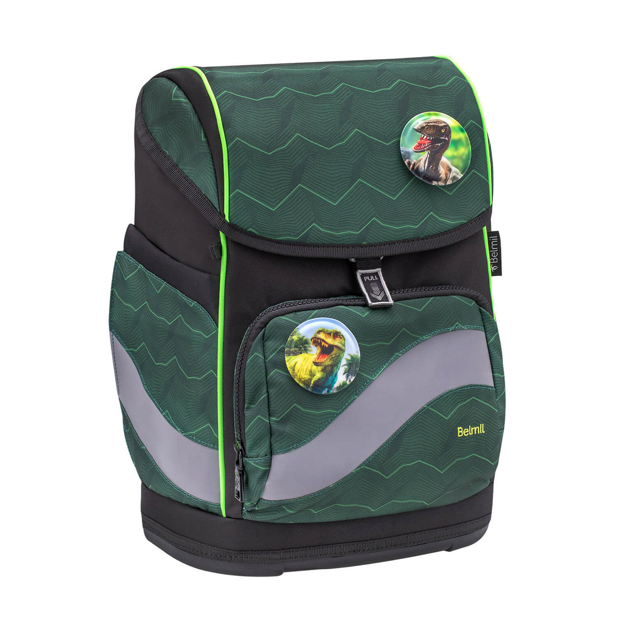 Premium Belmil School Bag Set for Boys – Smarty Plus Twist of Lime schoolbag set 5 pcs