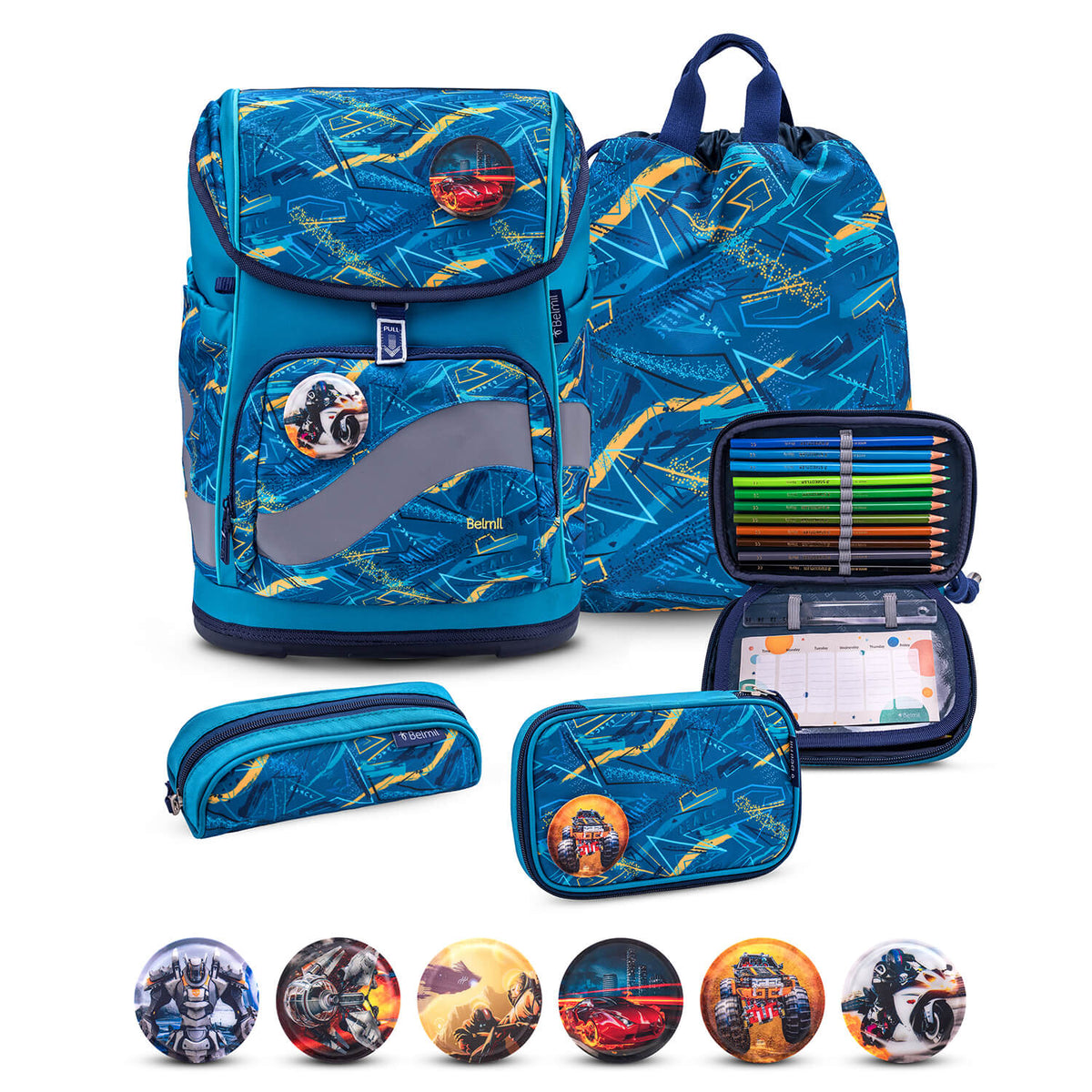 Smarty Plus Baltic Schulranzen Set 5tlg.