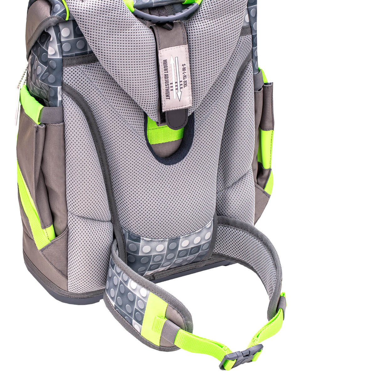 Smarty Bricks Neon schoolbag