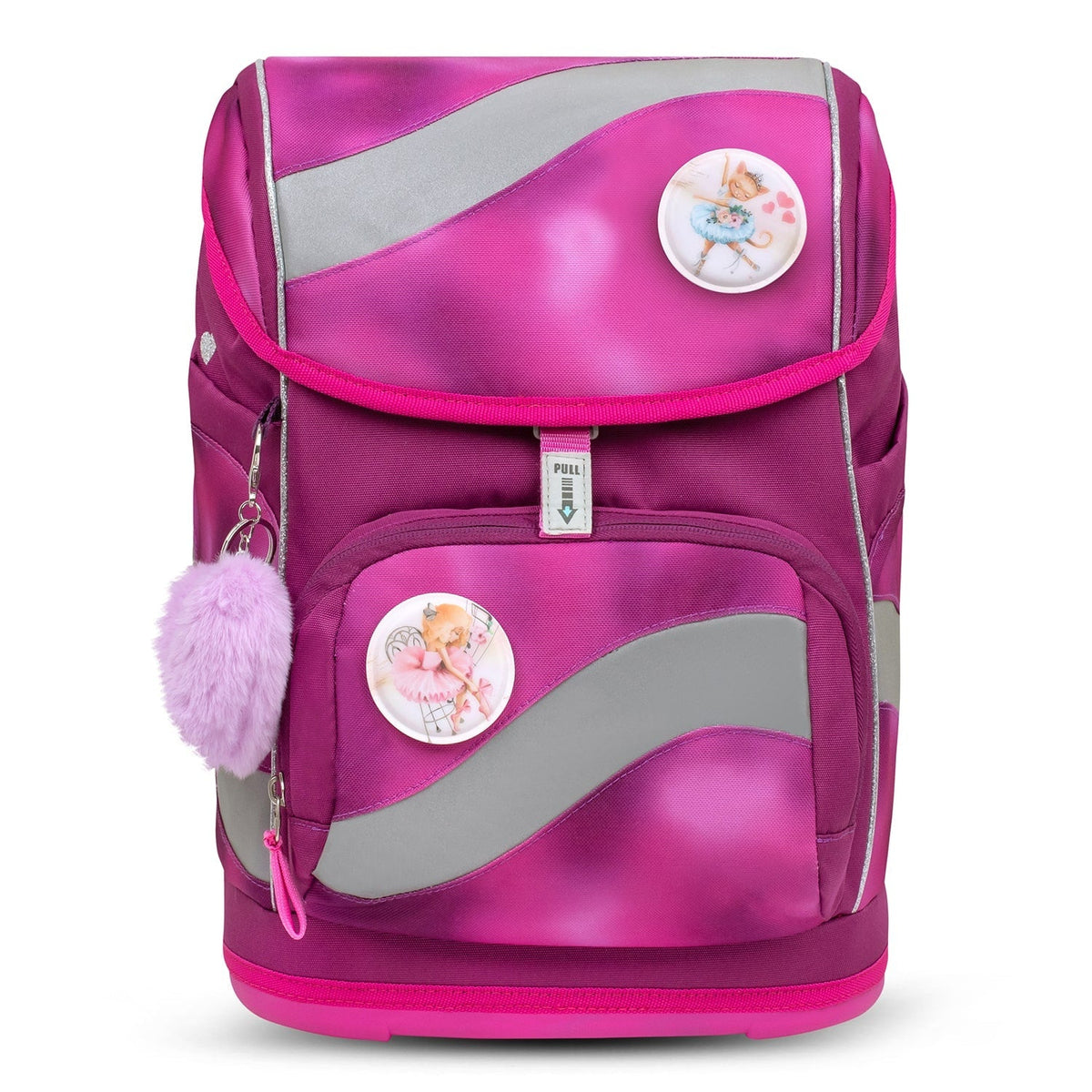 Smarty Shiny Pink  schoolbag